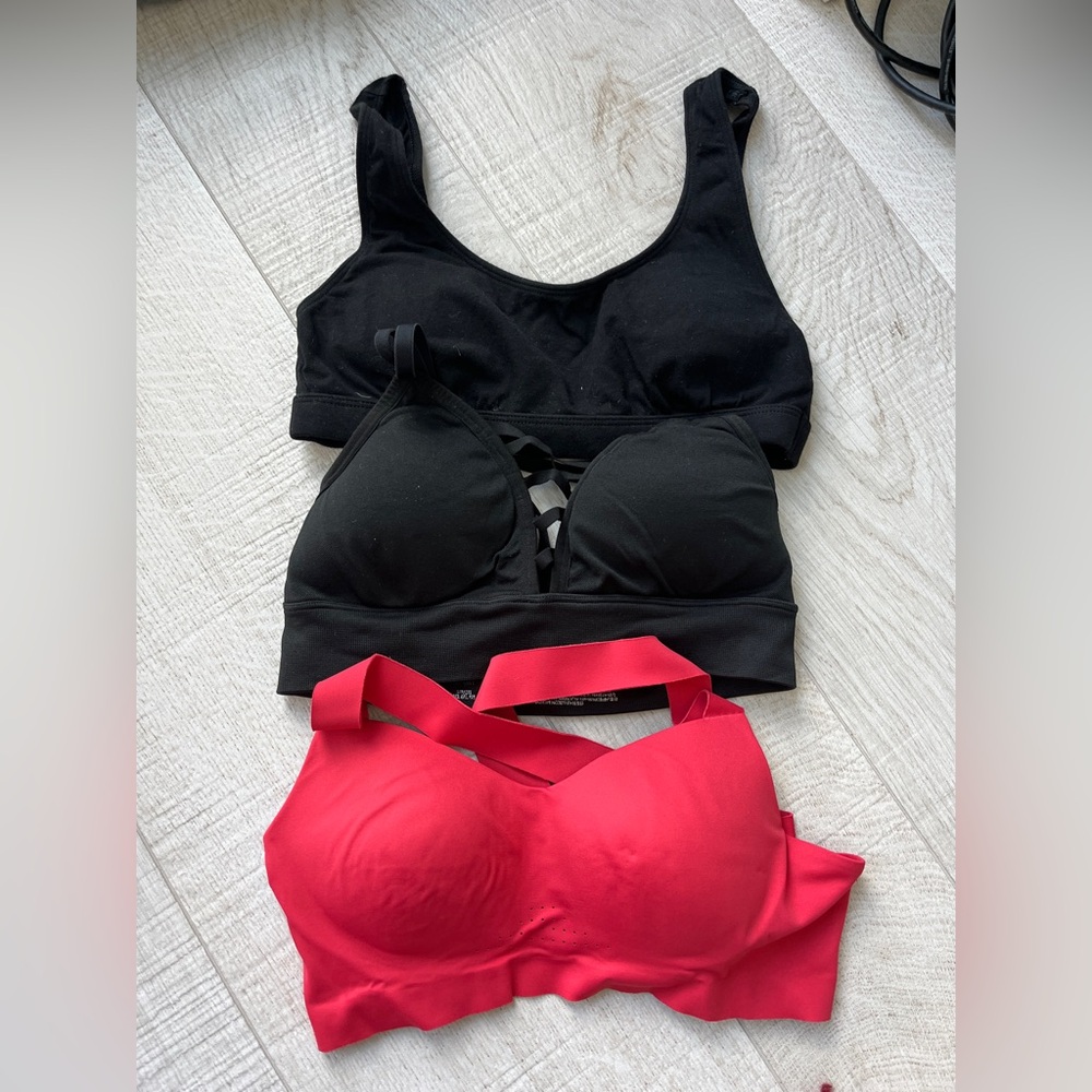 Sports Bra Bundle. VS, Pink, Uniqlo